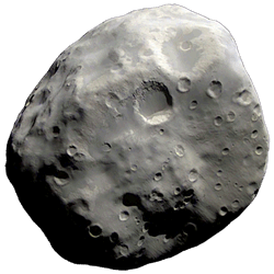 Epimetheus - A moon of Saturn. Epimetheus - A moon of Saturn.