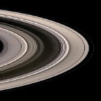 Cassini - Saturn - Rings with Prometheus 1