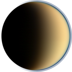 Titan - A moon of Saturn. Titan - A moon of Saturn.